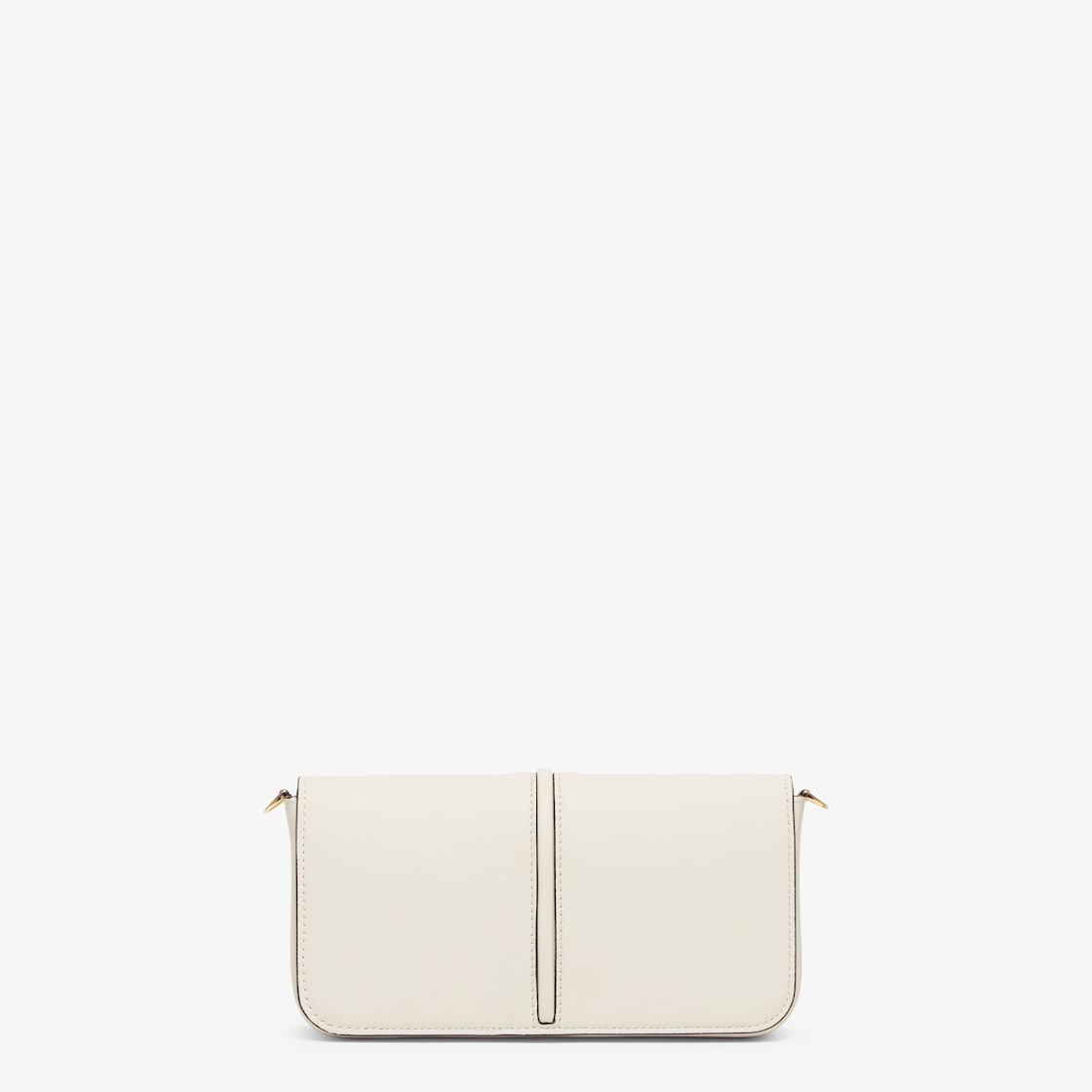 FENDI Fendigraphy Wallet On Chain White leather wallet - Image 4